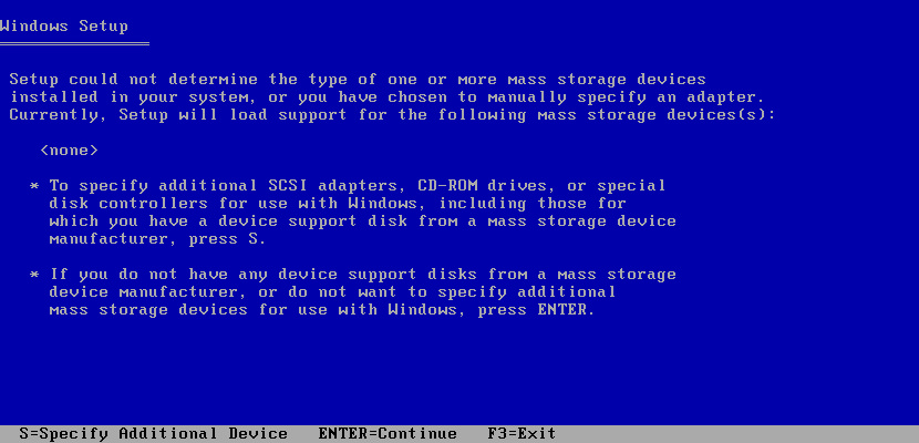 'Setup Did Not Find Any Hard Disk Drives' Error During Windows XP Installation