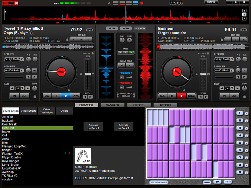 Why is VirtualDJ the best? What makes VirtualDJ unique is the availability in both hardware and software, get the console edition and you have the liberty to customize it. Another option I prefer is via touchscreen, get a huge touchscreen LCD and you now have a really huge software + hardware combo. The only drawback is the lack of physical surface contact.