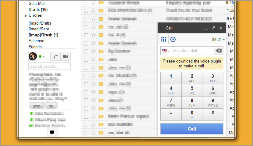 Make Free Phone Calls Via Google Gmail VoIP