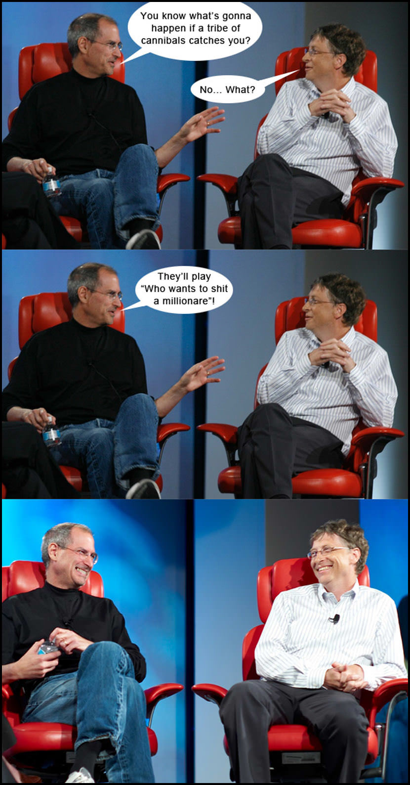 bill gates steve jobs Cannibalism