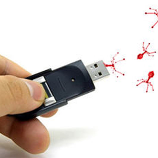 télécharger des logiciels malveillants sur un disque flash USB