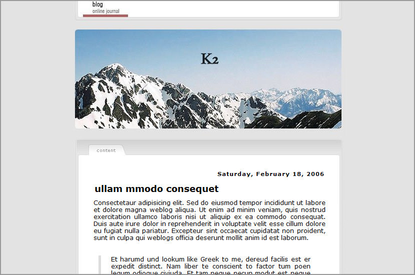 k2 blogspot blogger template