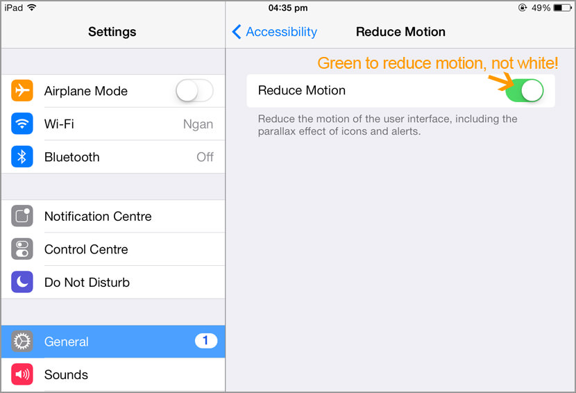 ios7 disable parallax background animation Awesome Tips On Extending iPhone iOS8 Battery Life For 24 Hours