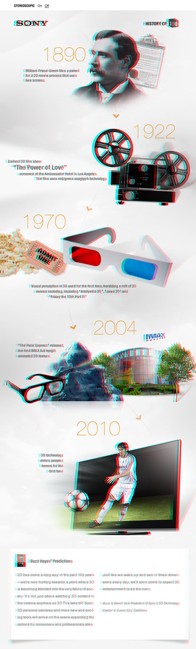 3d glasses tv movies test infographic