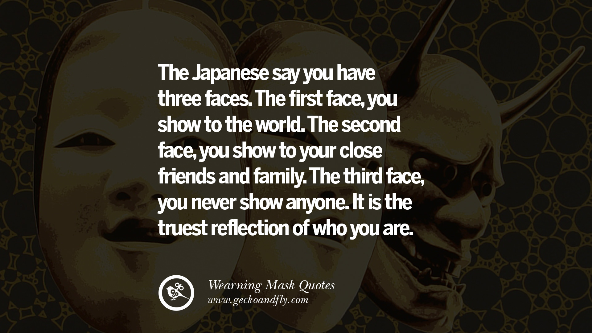 24 Quotes on Wearing a Mask, Lying and Hiding Oneself