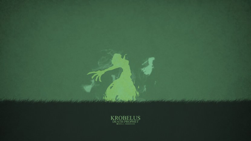 Death Prophet Krobelus download dota 2 heroes minimalist silhouette HD wallpaper