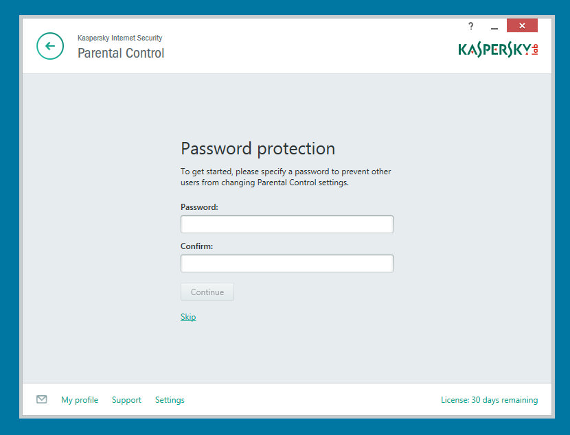 Kaspersky Internet Security Advanced Parental Controls - Helps you ensure your children are safe and responsible online while they’re surfing the web, gaming and enjoying social networks.