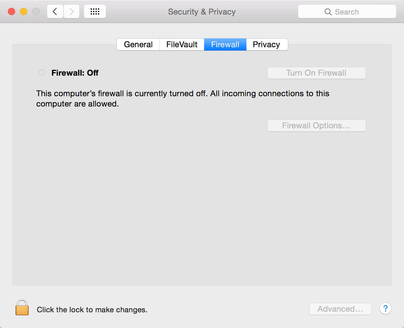 Enable the Mac Firewall in OS X Mountain Lion
