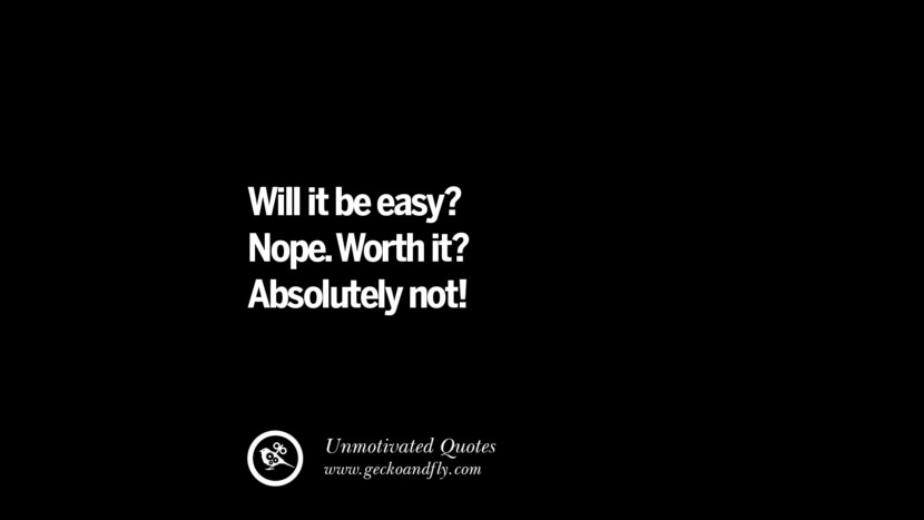 Will it be easy? Nope. Worth it? Absolutely not!