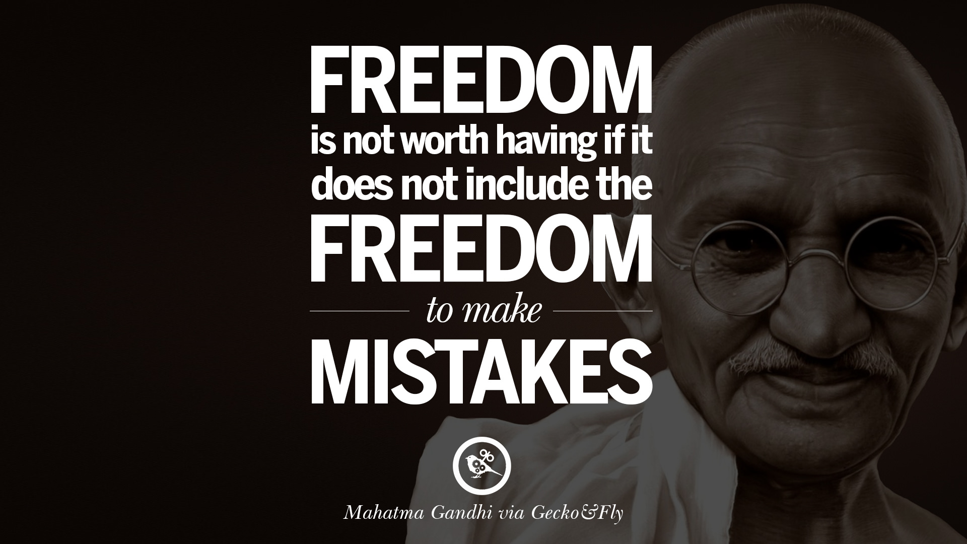 freedom quotes by gandhi