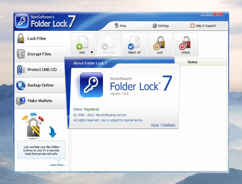 folder lock Software For Password Protecting File And Folder Locker For Windows encryption