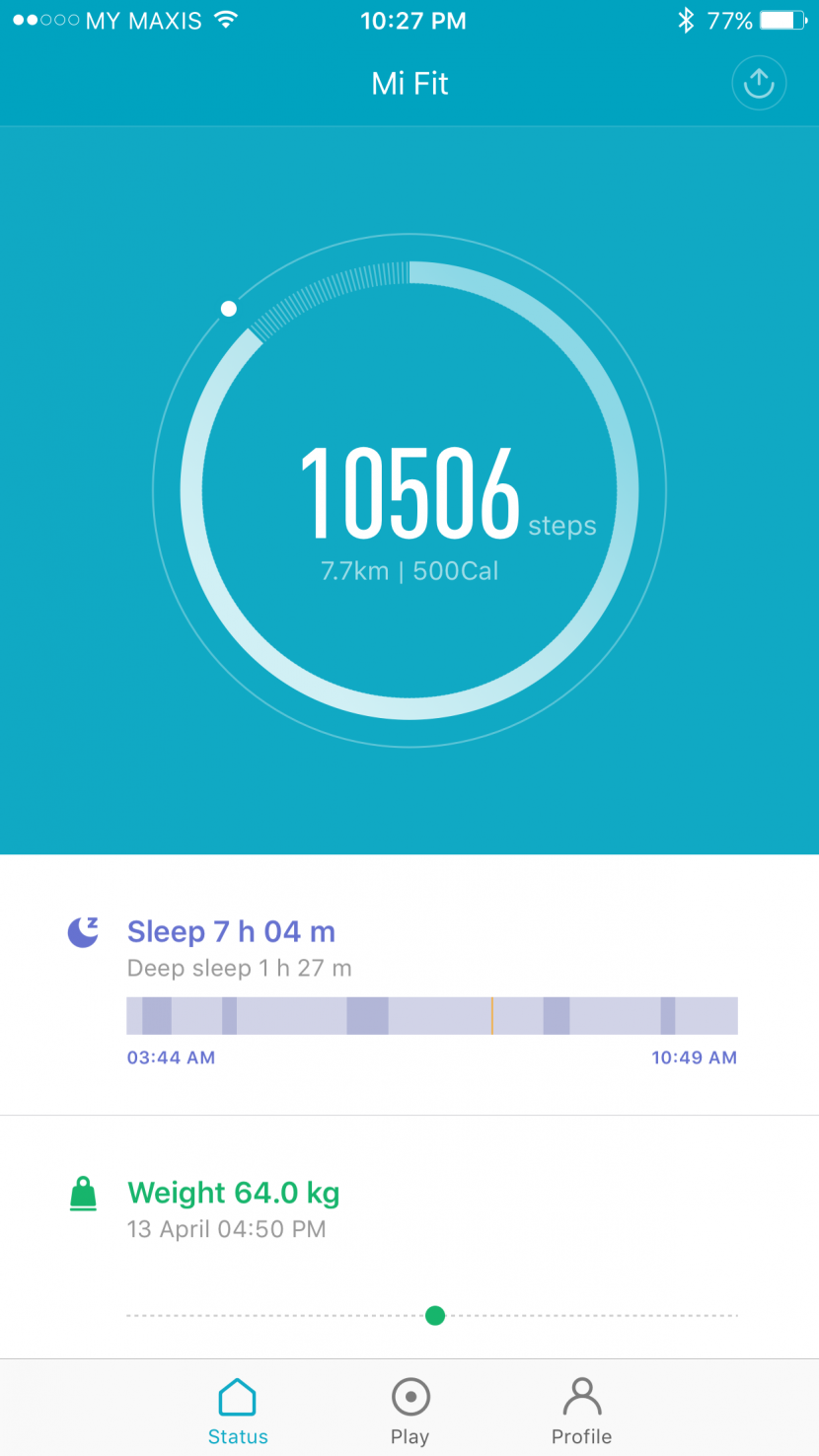 XiaoMi Mi Band Pulse Fitness Band