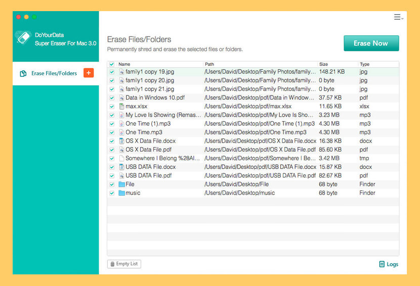 erase files permanently freeware