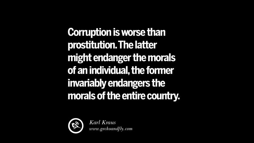 42 Anti Corruption Quotes For Politicians On Greed And Power