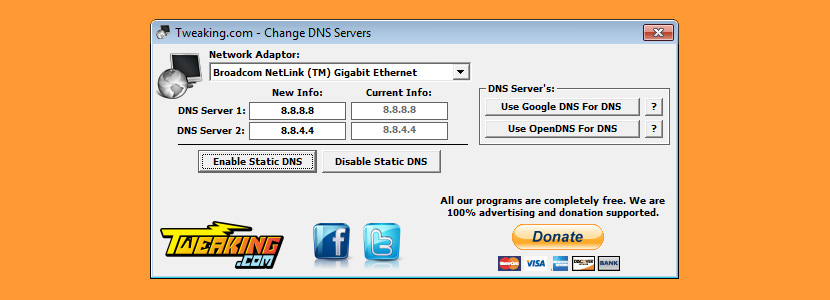 change dns server Free DNS Changer And DNS Server Speed Test