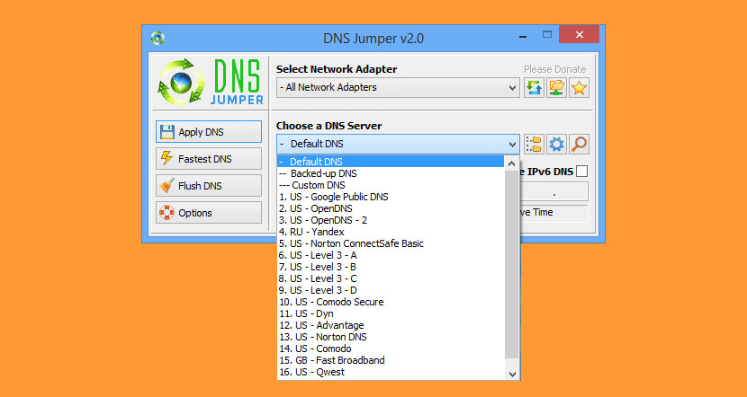 dns jumper Free DNS Changer And DNS Server Speed Test