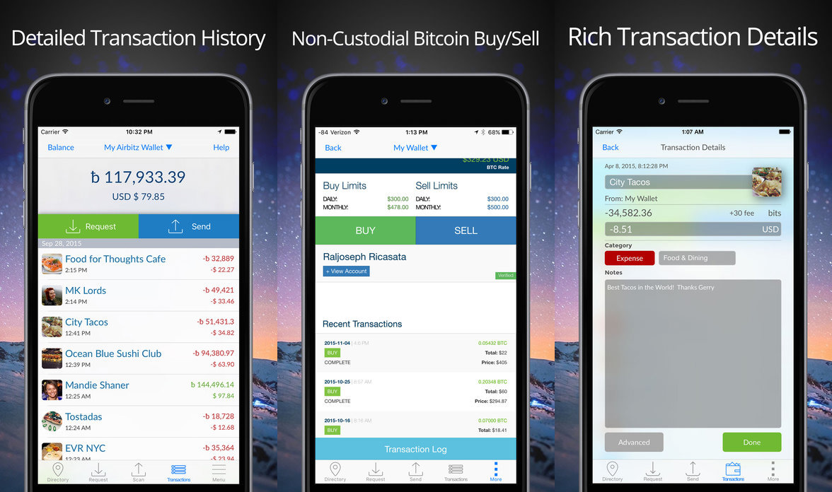 universal cryptocurrency wallet ios