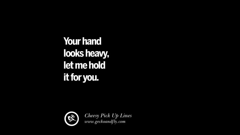 Your hand looks heavy, let me hold it for you.
