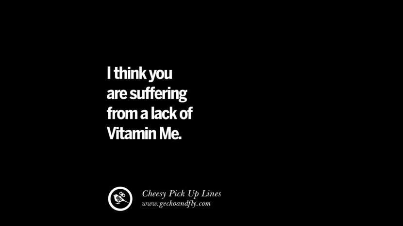 I think you are suffering from a lack of Vitamin Me.