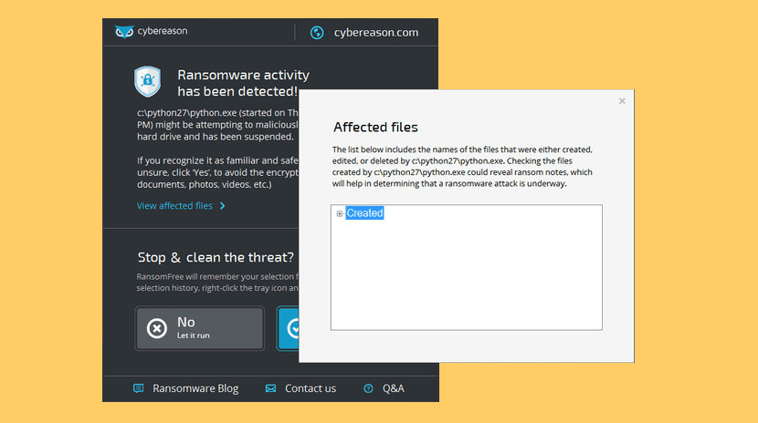 RansomFree by Cybereason