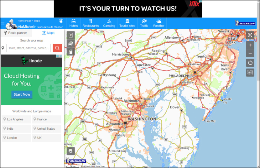 Michelin Maps