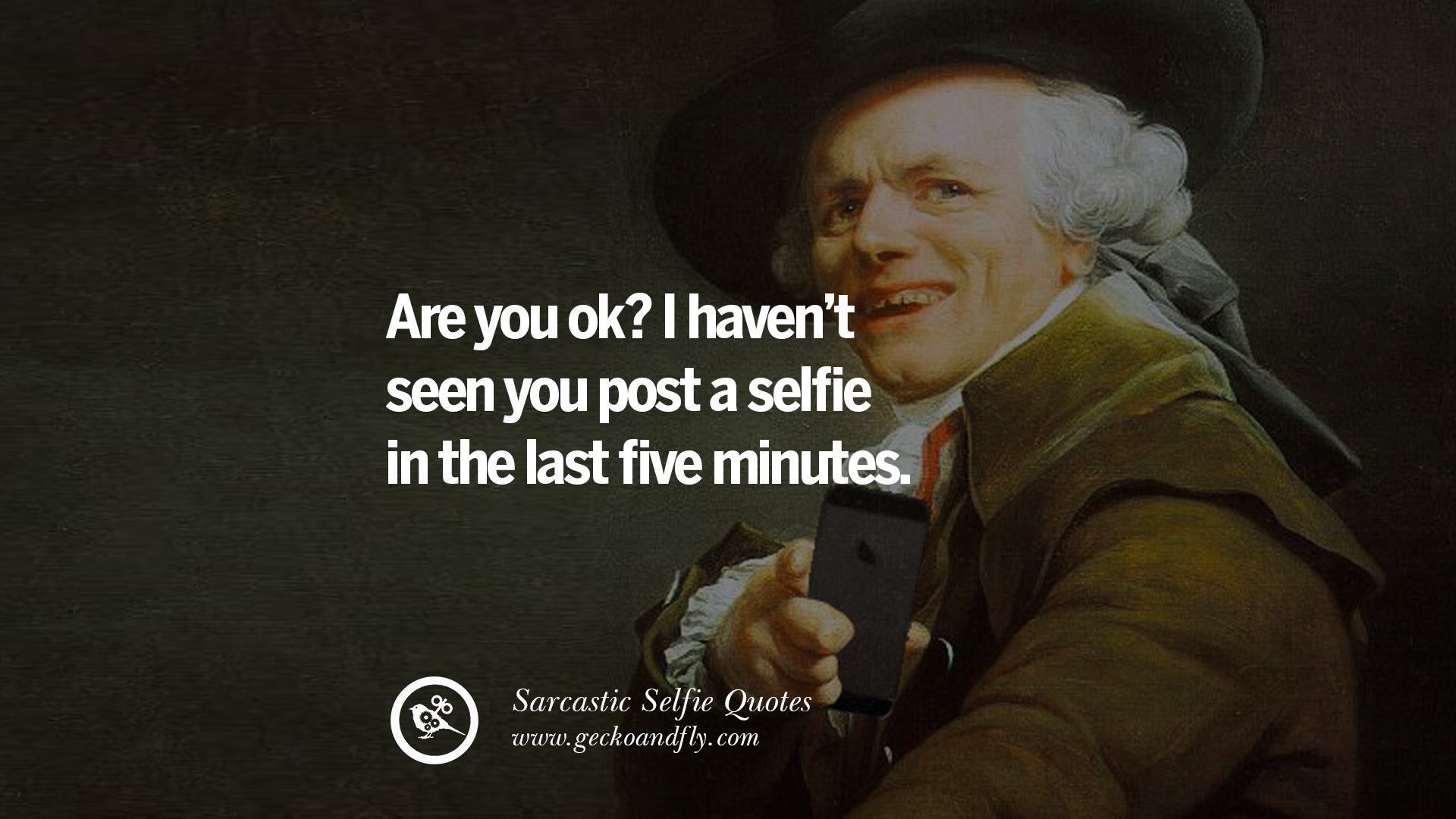 30 Sarcastic Anti-Selfie Quotes For Facebook And Instagram Friends