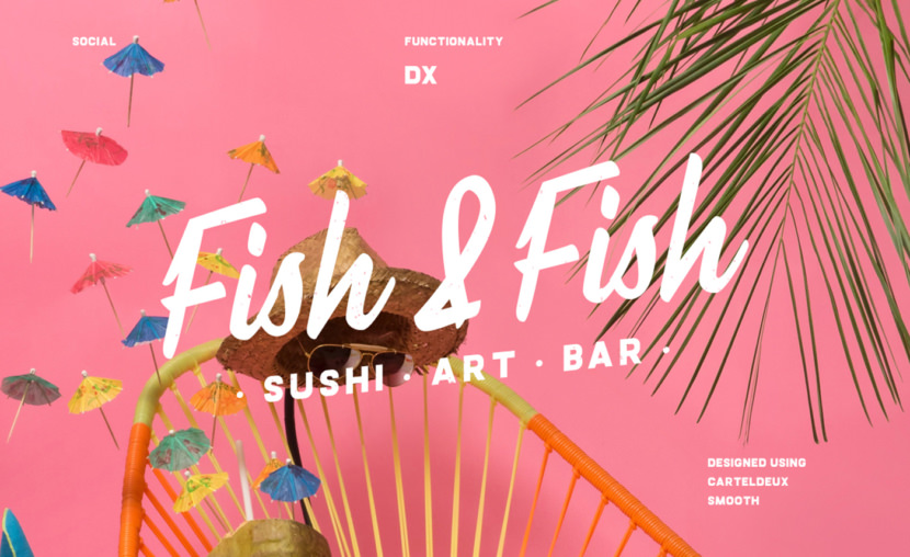 Cartel Deux Typeface