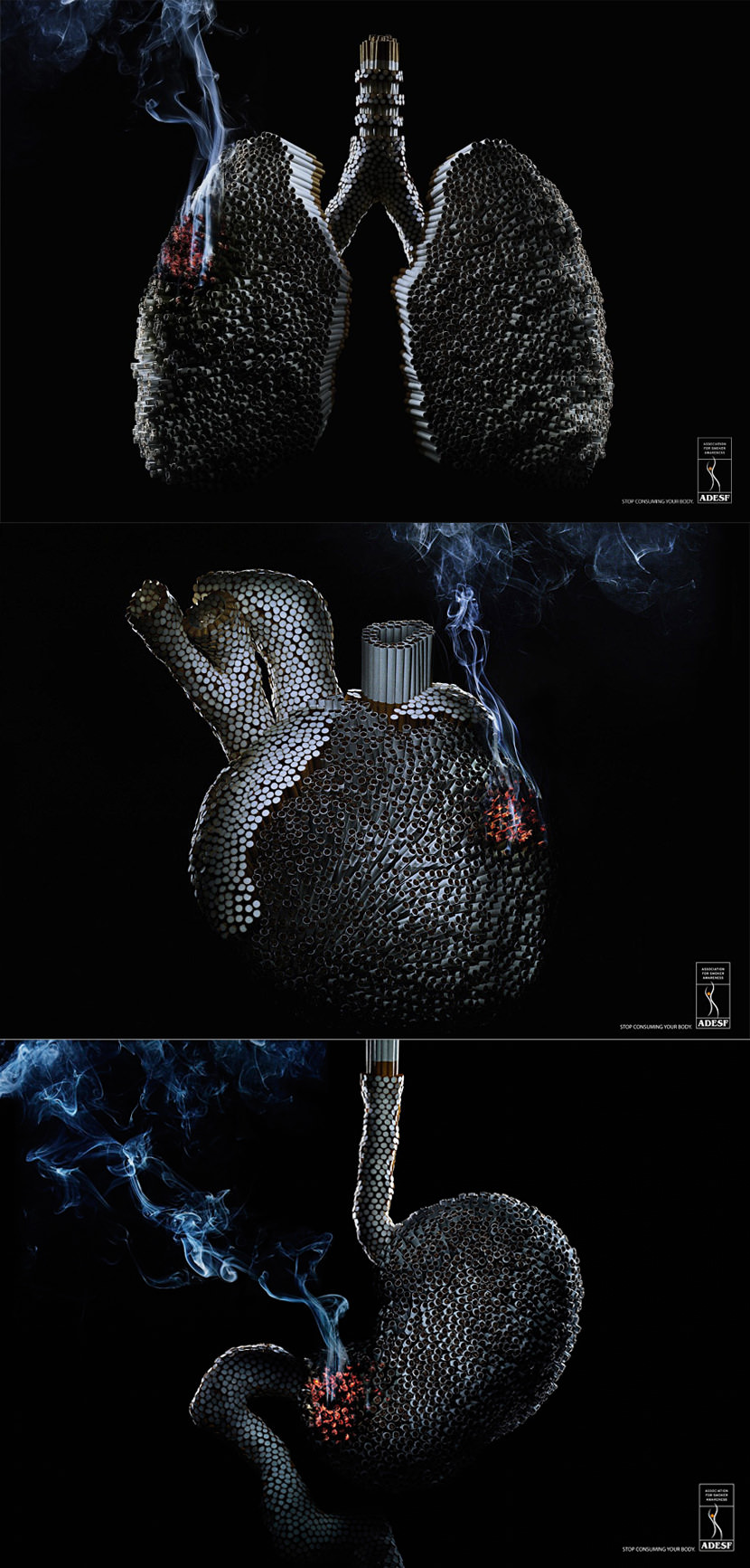Very Creative ‘How To Quit Smoking Cigarettes Ads’ and Posters