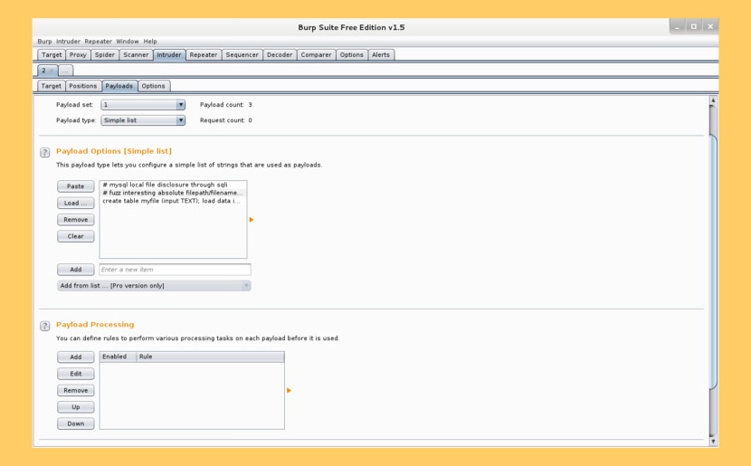 Burp Suite Free Edition