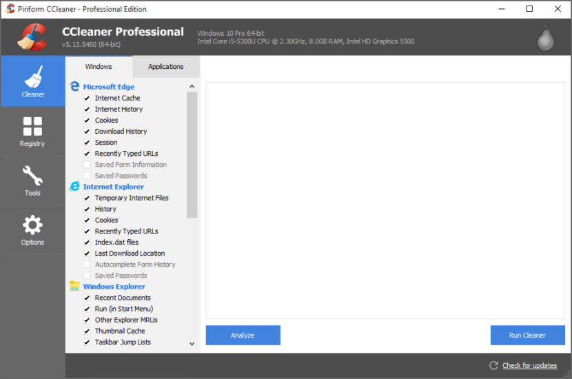 Piriform CCleaner