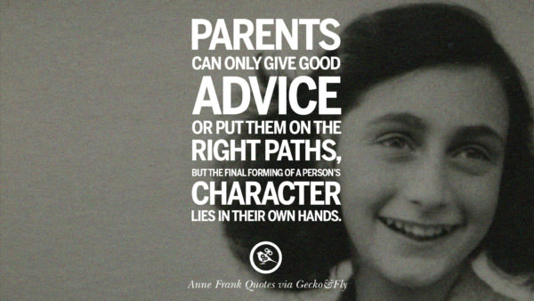 12 Quotes By Anne Frank On Death, Love, And Humanities
