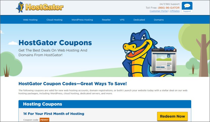 HostGator Coupons