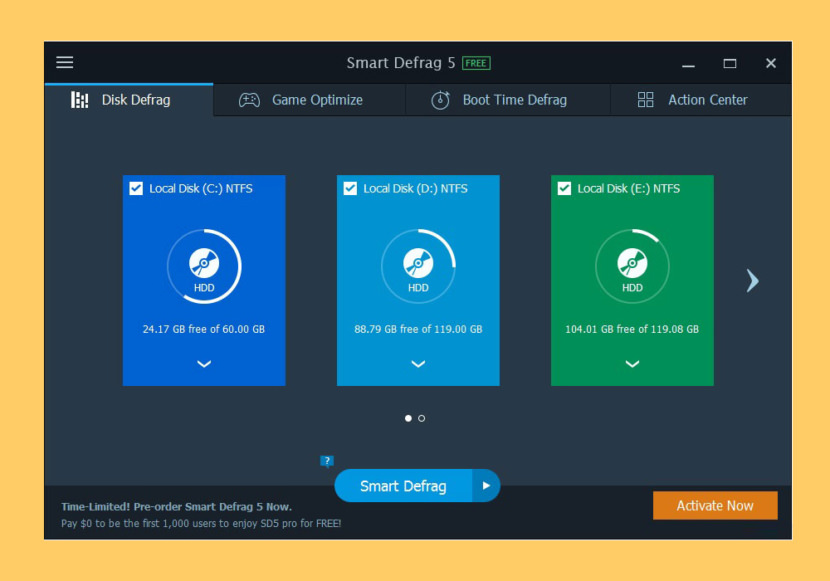 IObit Smart Defrag