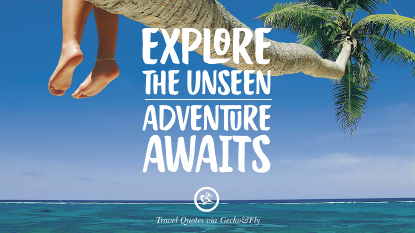 Explore the unseen. Adventure awaits.