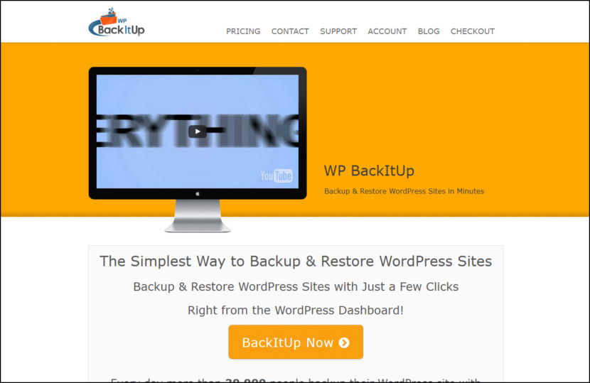 WP BackItUp