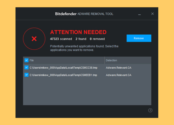 free download bitdefender adware removal tool