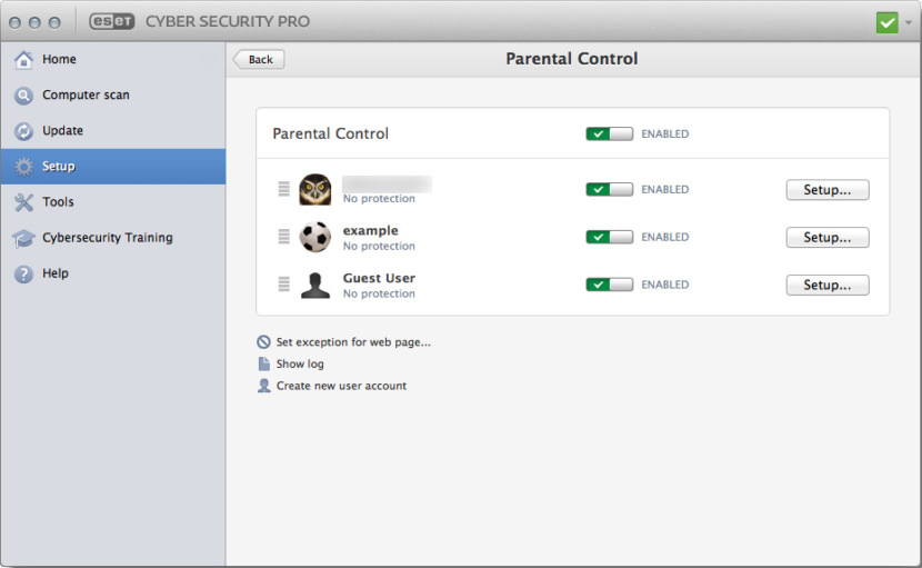 ESET Parental Control