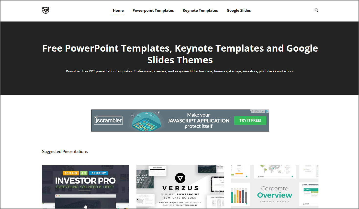 4 Sites With Free Beautiful PowerPoint Templates, Keynotes ...