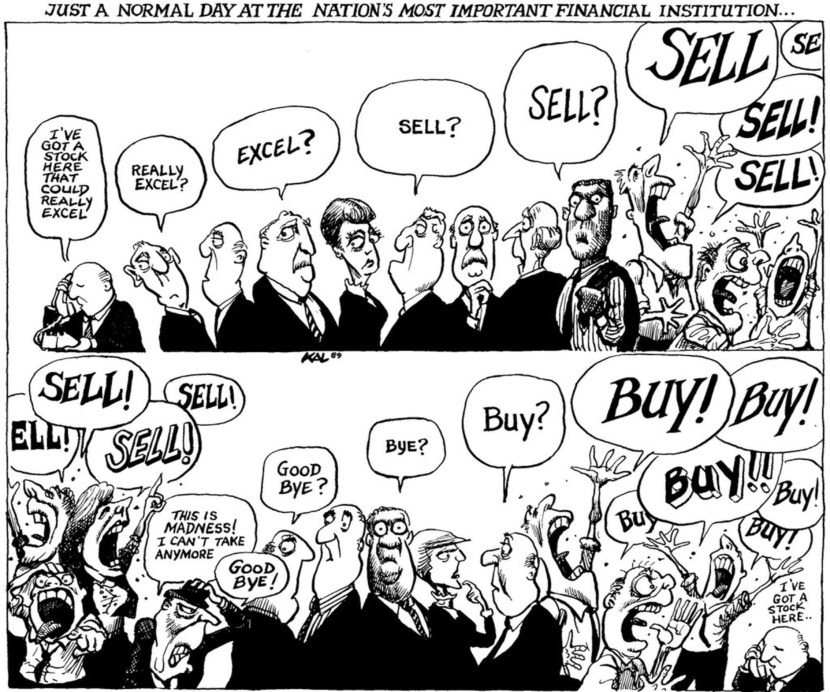 Great Quotes On The Global Economic, Current Recession and Depression Comic Cartoon