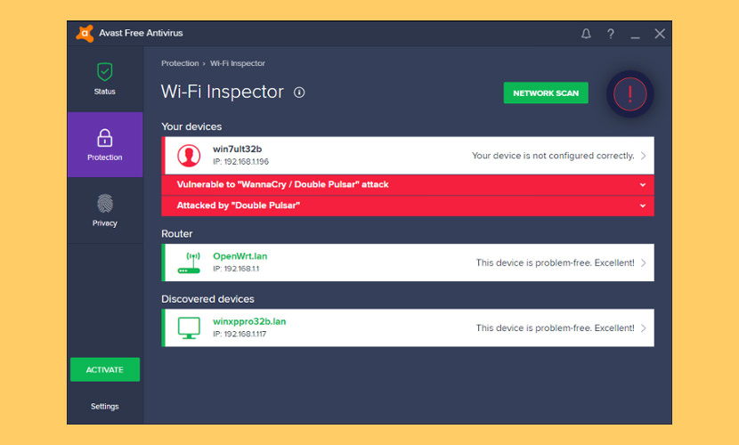 Avast Wi-Fi Inspector