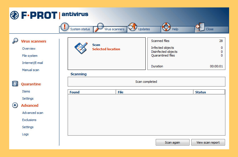 F-PROT Antivirus For Linux Workstations