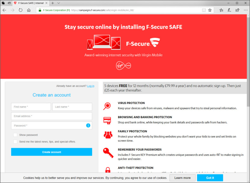 F-Secure SAFE
