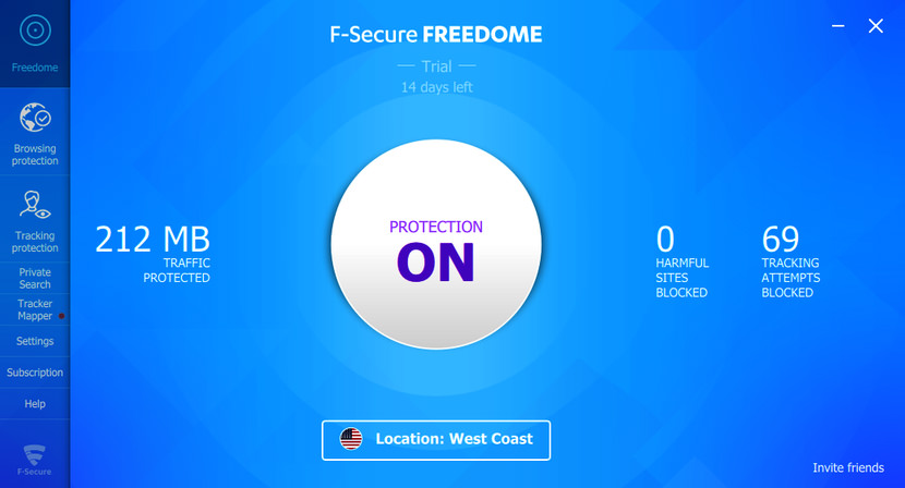 F‑Secure FREEDOME VPN