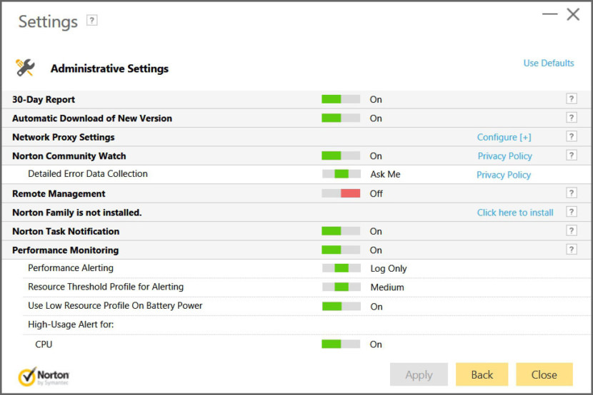 Norton Security Standard