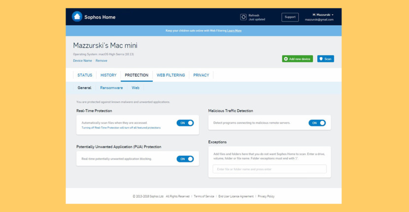 Sophos Home Free And Premium