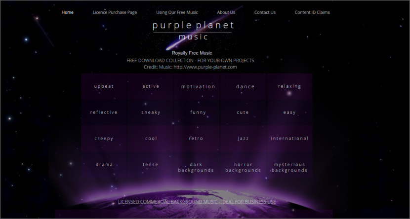 Purple Planet Music