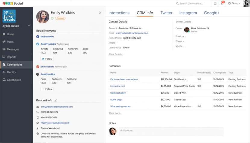 Zoho CRM