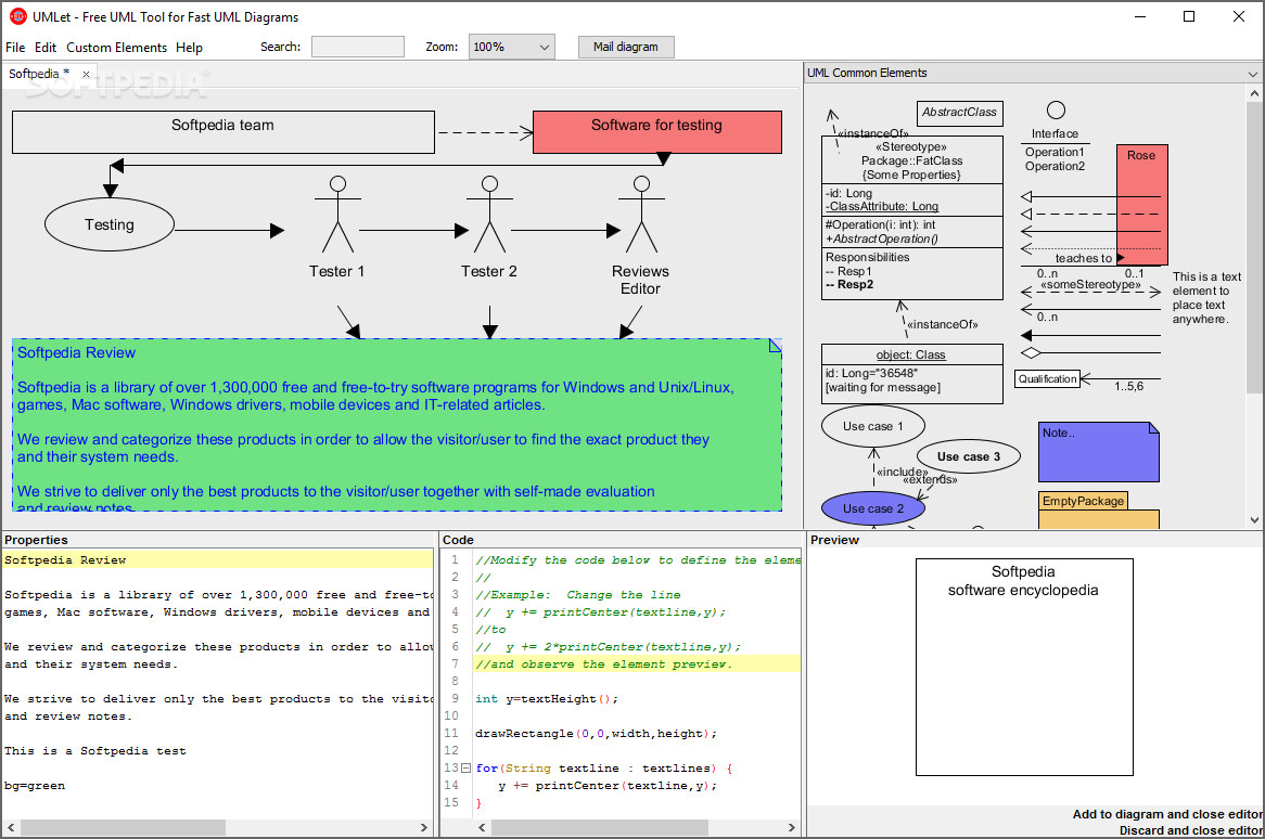 Uml drawing tools free