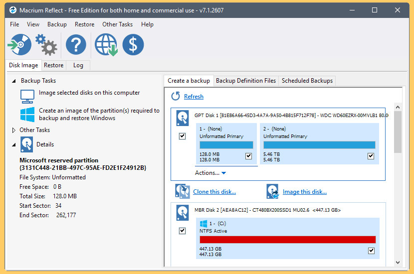 norton ghost download iso Macrium Reflect Free