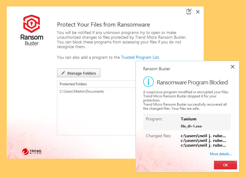Trend Micro Ransom Buster
